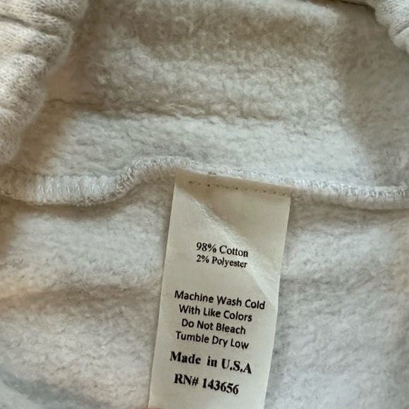 JOAH BROWN OVERSIZED JOGGER PEARL GREY FRENCH TERRY. Size S NWT - Picture 5 of 9